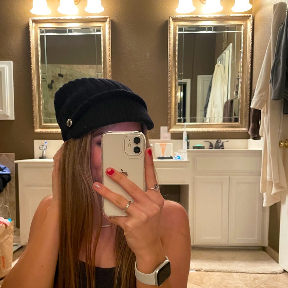 Coach sweater hat!